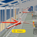 Solum 400 fh-es üszőistállójának 3D terve